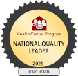 Health Center Program National Quality Leader 2025 badge